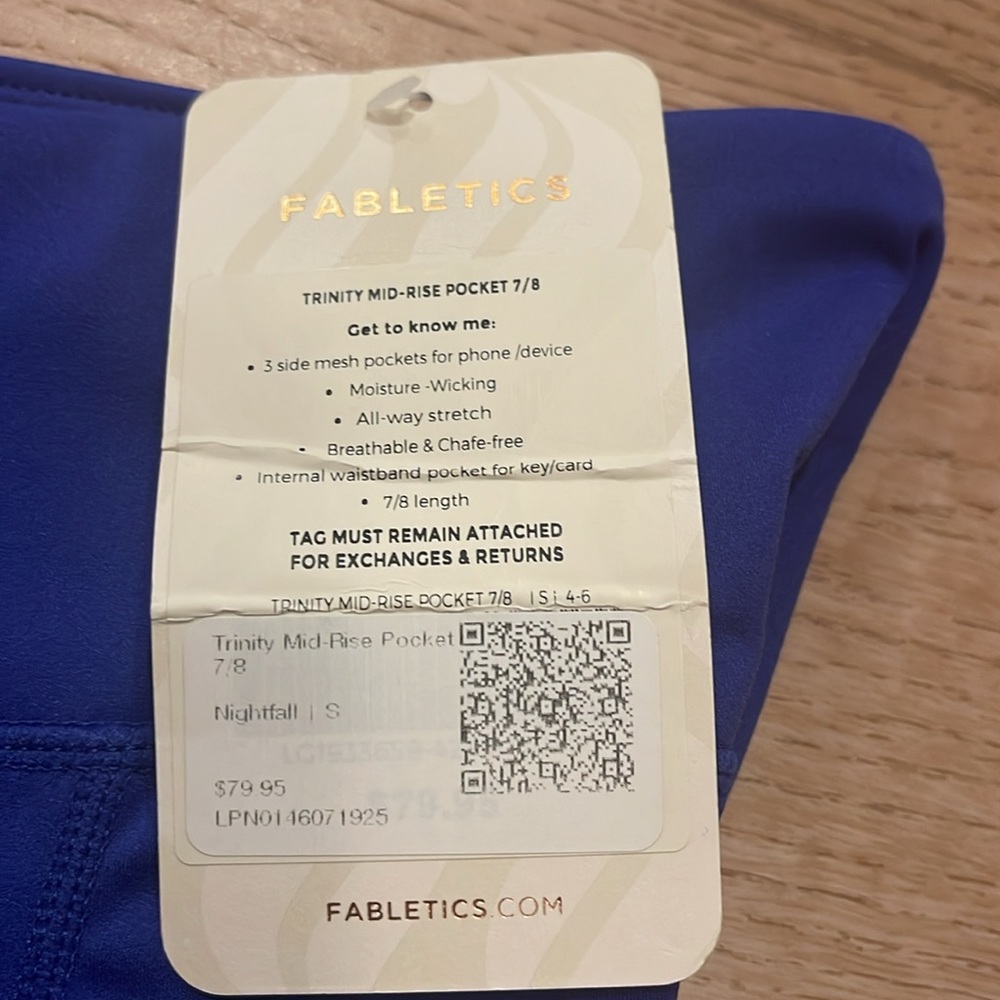 NWT Fabletics Motion 365 leggings - Picture 2 of 4